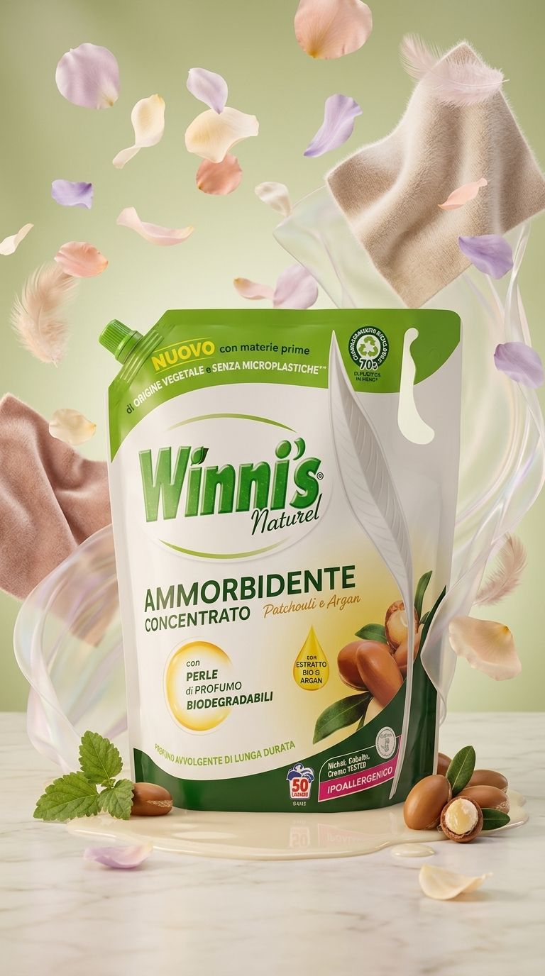 Winni´s aviváž Pačule a argan - lifestyle poster
