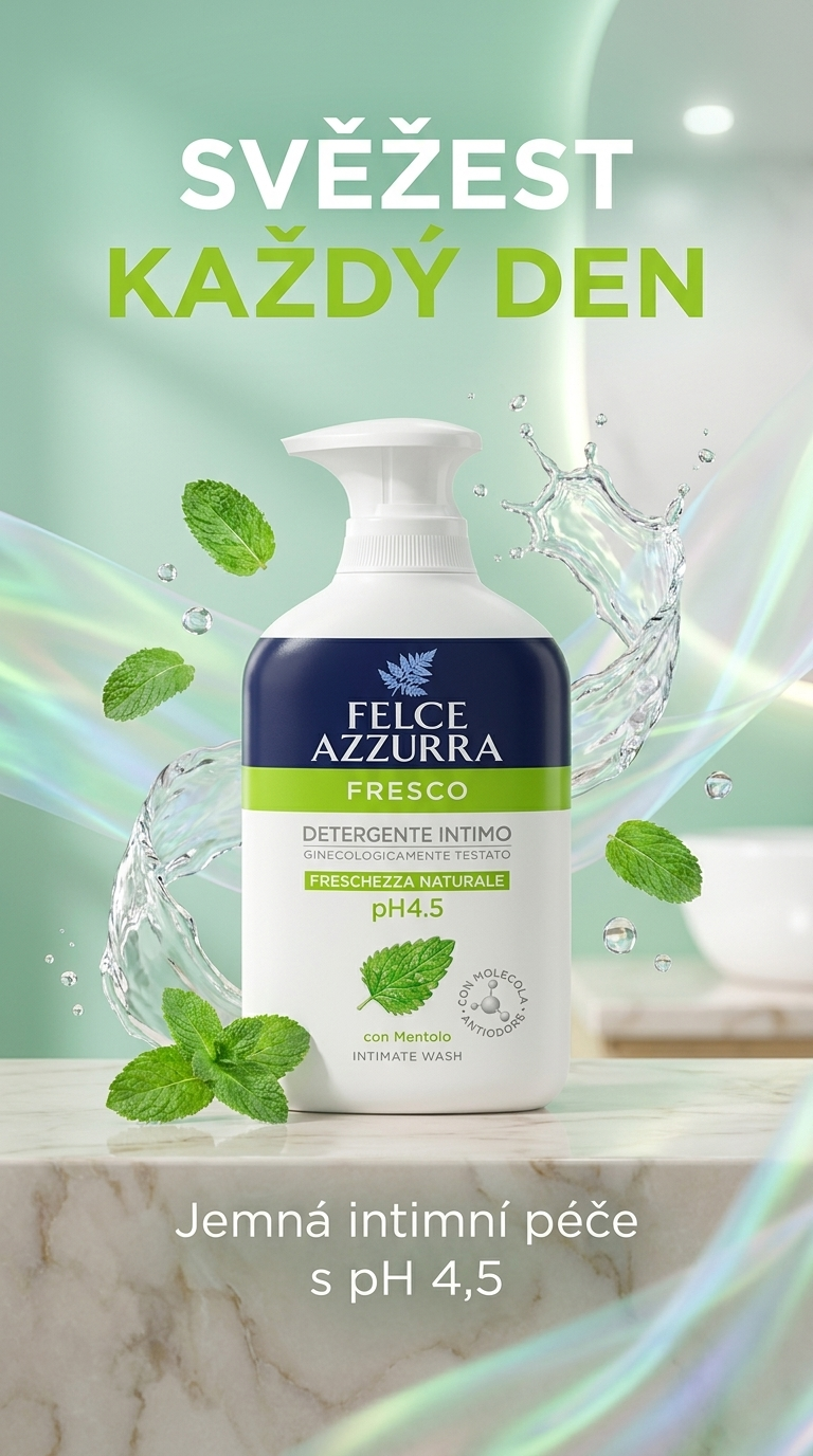 Felce Azzurra Fresco intimní gel - lifestyle poster