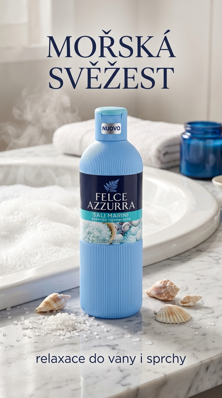 Felce Azzurra Pěna do koupele Sali Marini 650 ml - lifestyle poster