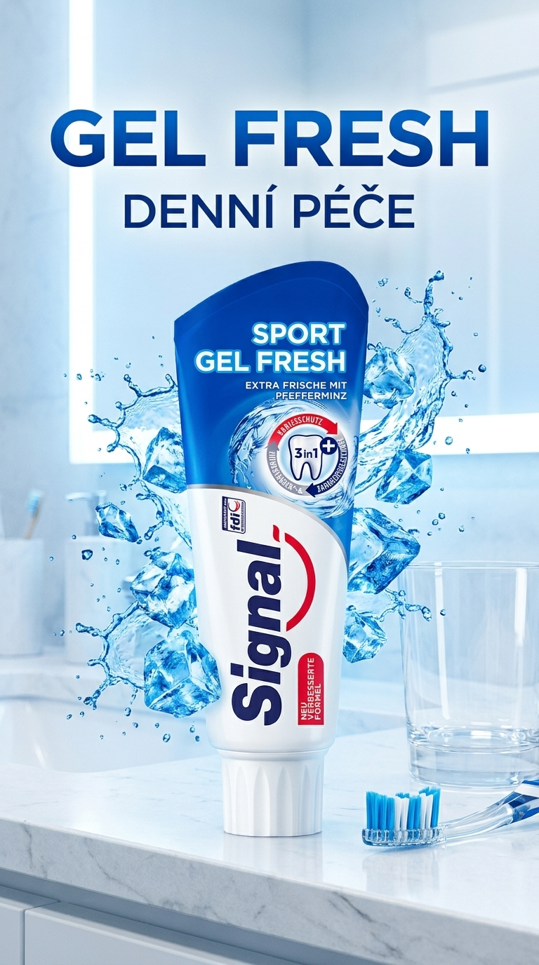 Signal Sport Gel Fresh - lifestyle poster
