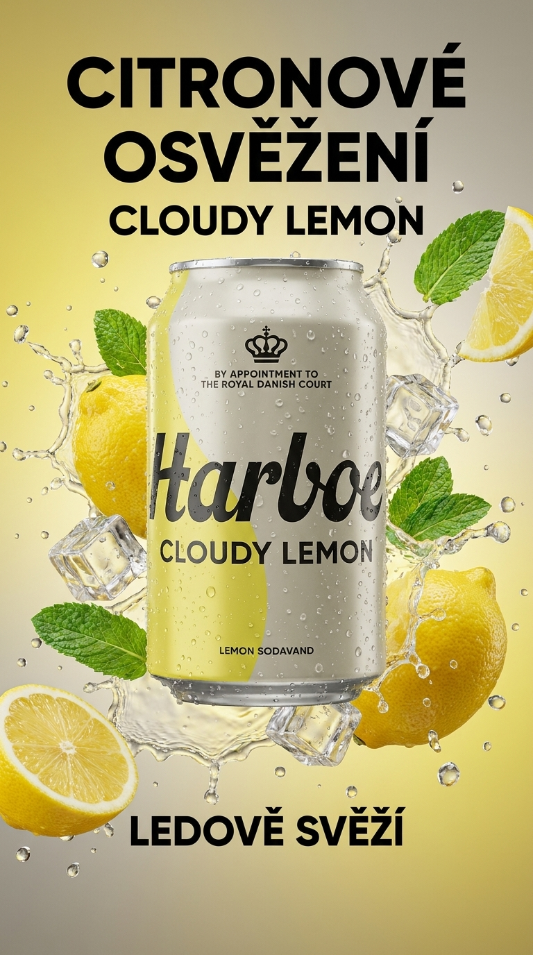 Harboe Cloudy Lemon - lifestyle poster
