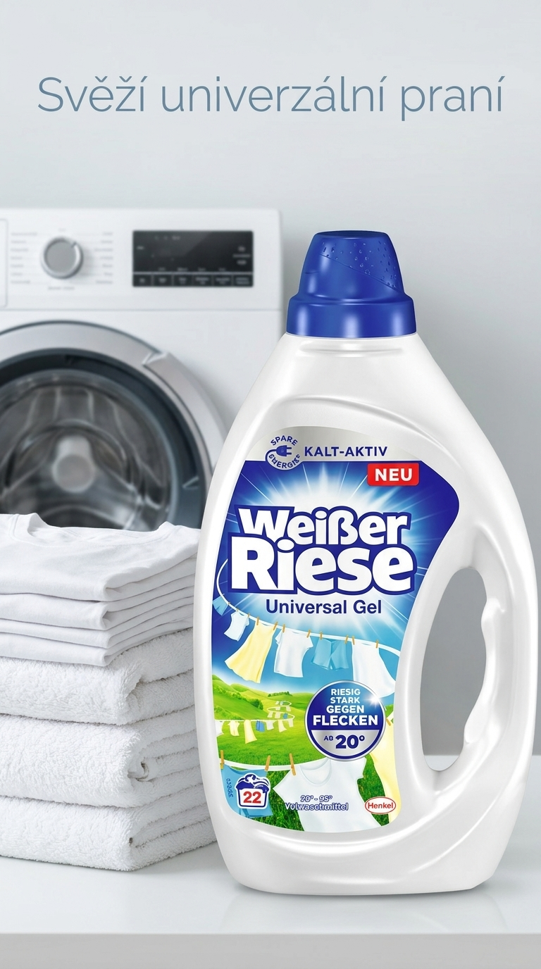 Weisser Riese Universal Gel - lifestyle poster