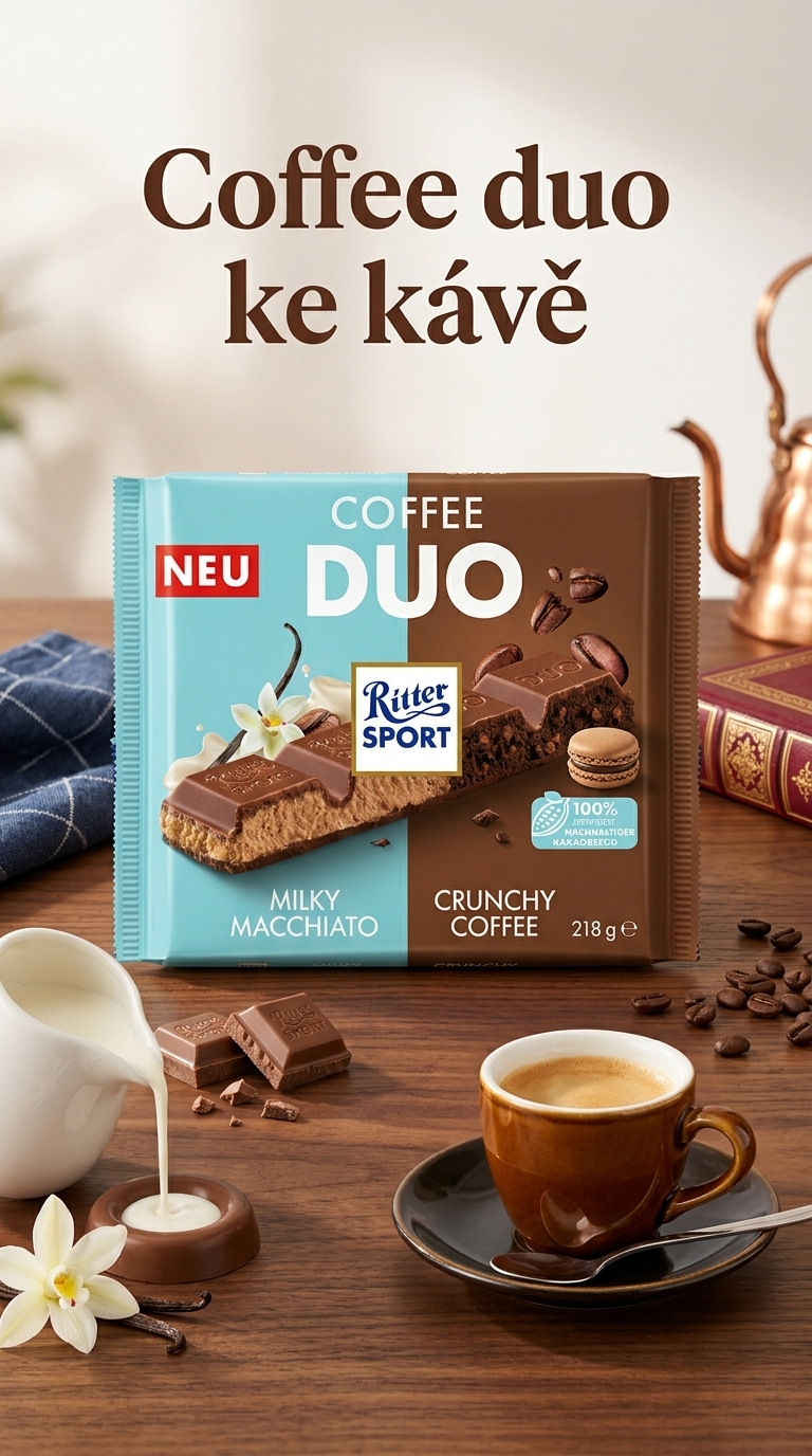 Ritter Sport Coffee Duo - lifestyle poster