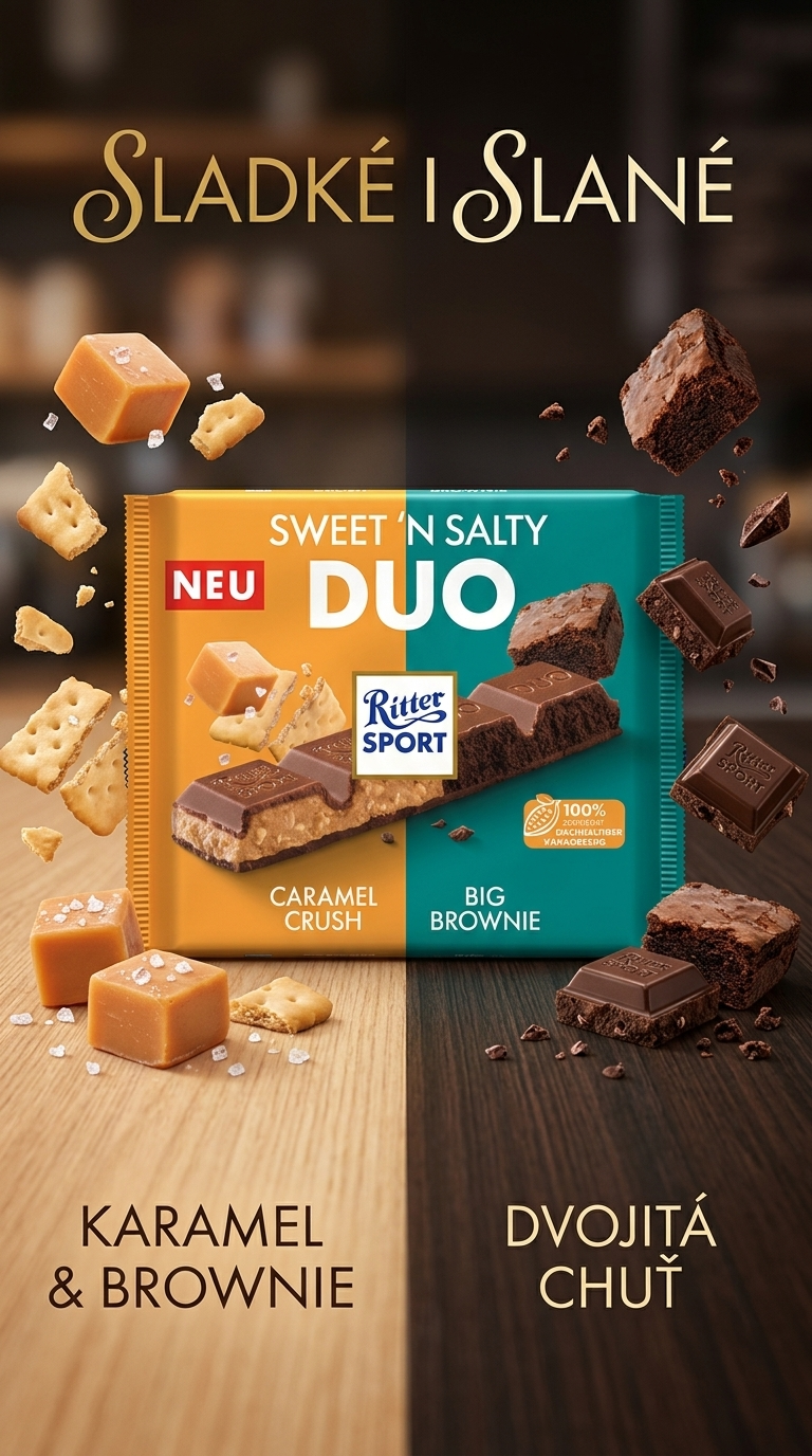Ritter Sport Sweet'n Salty Duo - lifestyle poster