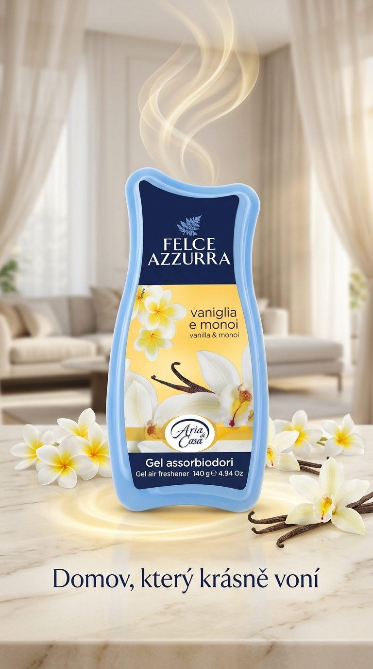Felce Azzurra osvěžovač vzduchu vanilka a monoi 140 g