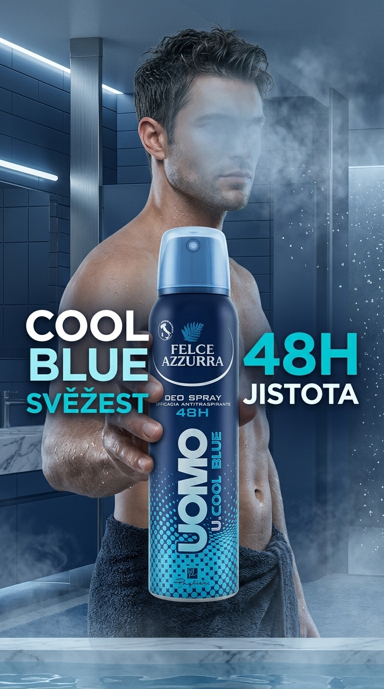Felce Azzurra Cool Blue - lifestyle poster