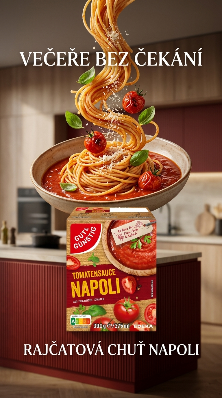 G&G Rajčatová omáčka Napoli - inspirace pro rychlou večeři