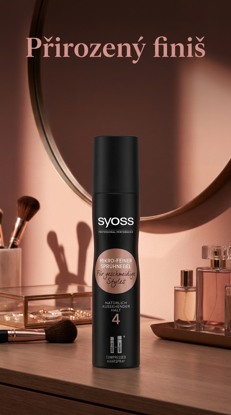 Syoss Natural Looking Hold 4 - lifestyle poster