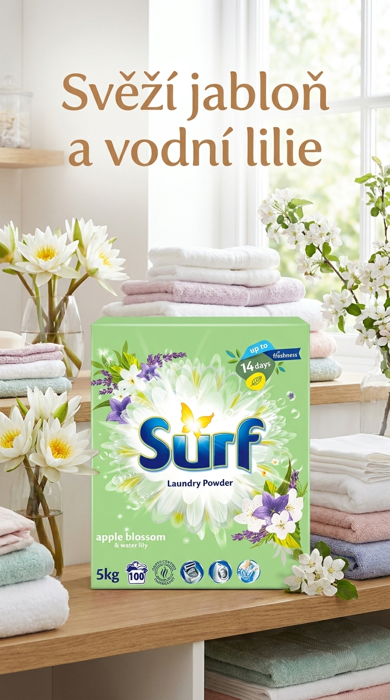 Surf Apple Blossom - lifestyle poster