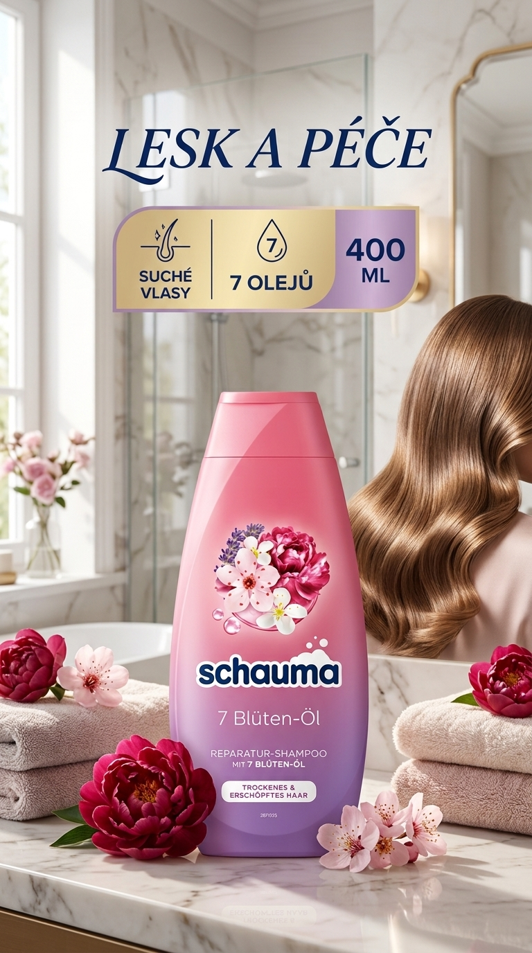 Schauma 7 bylinných olejů - lifestyle poster