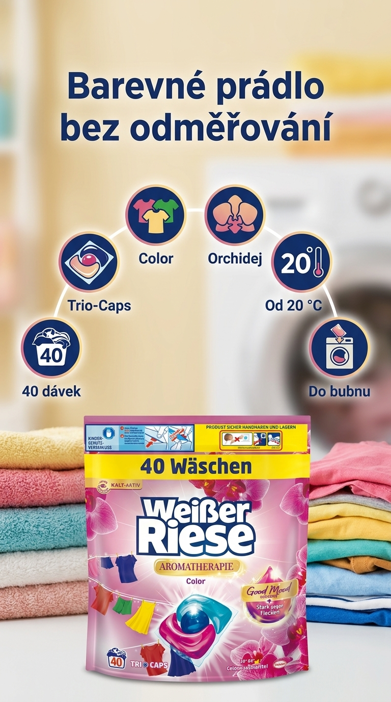 Weisser Riese Color Trio-Caps - mobilní infografika