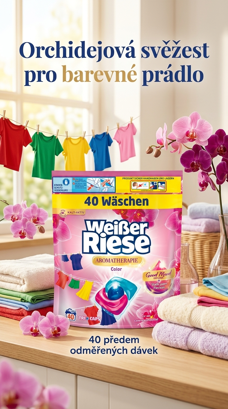 Weisser Riese Color Trio-Caps - lifestyle poster