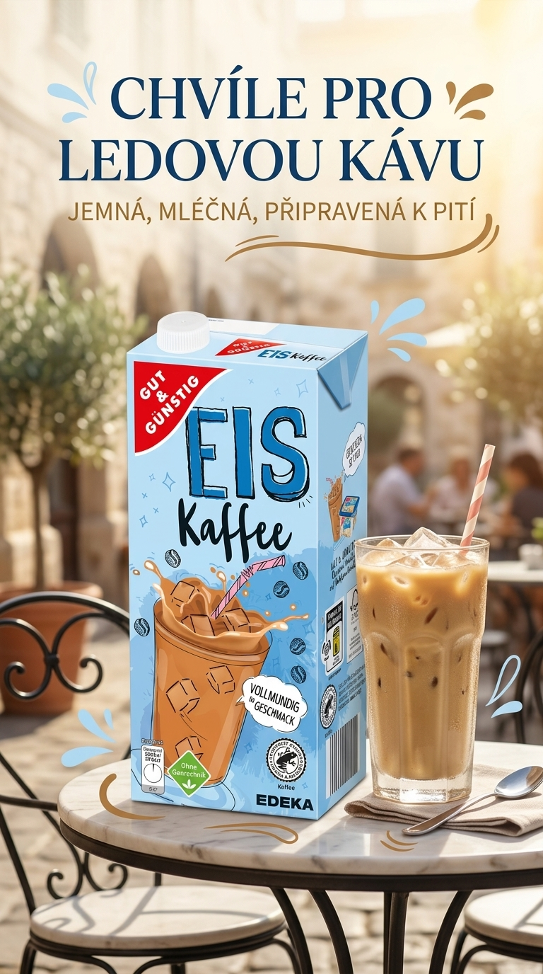 G&G Ledová káva 1 l - letní lifestyle poster
