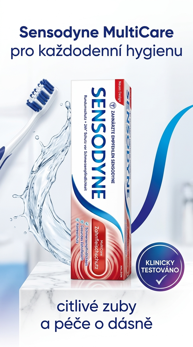 Sensodyne MultiCare - lifestyle poster