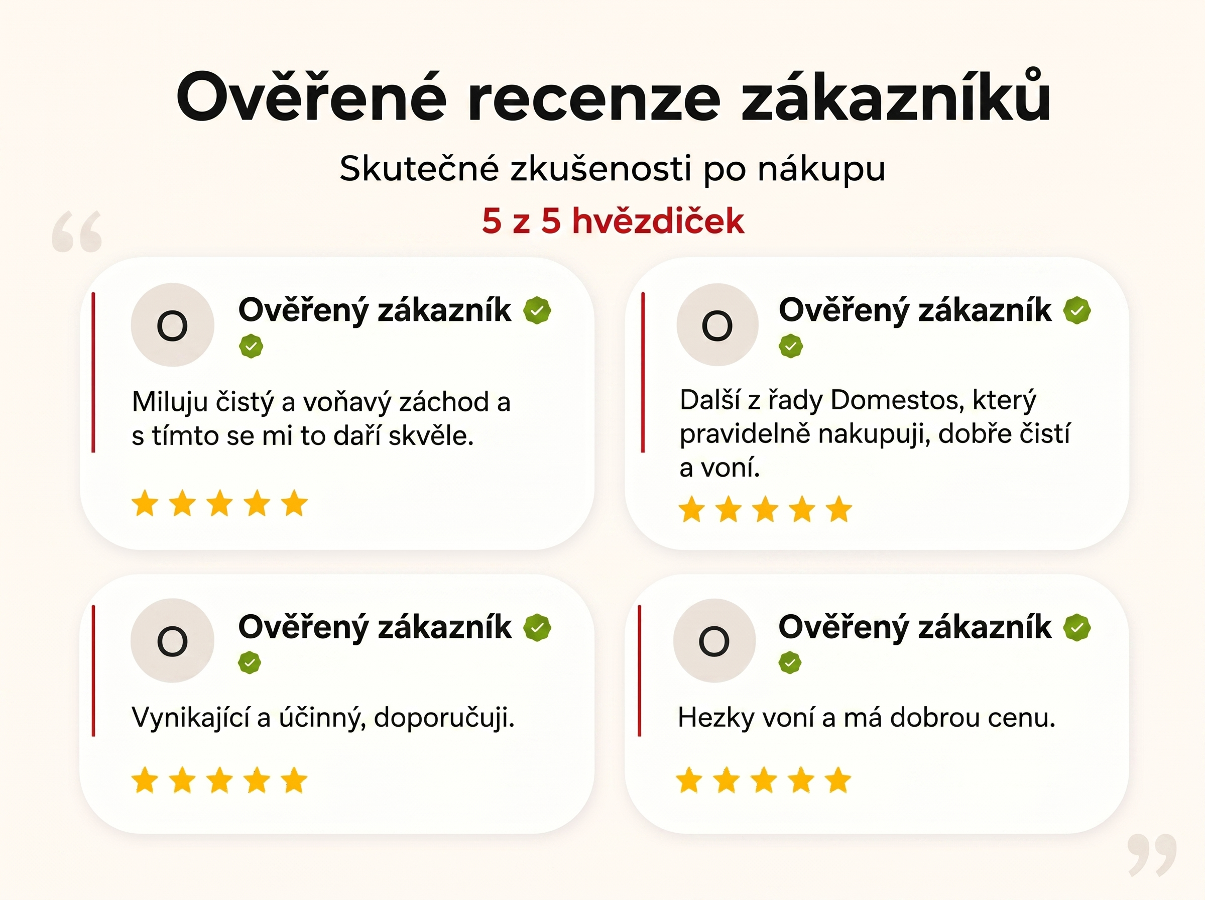 Ověřené recenze zákazníků NěmeckýEshop.cz