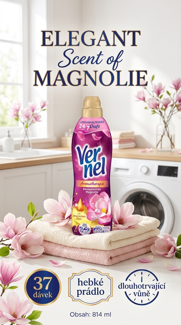 Vernel aviváž s vůní magnolie - lifestyle poster