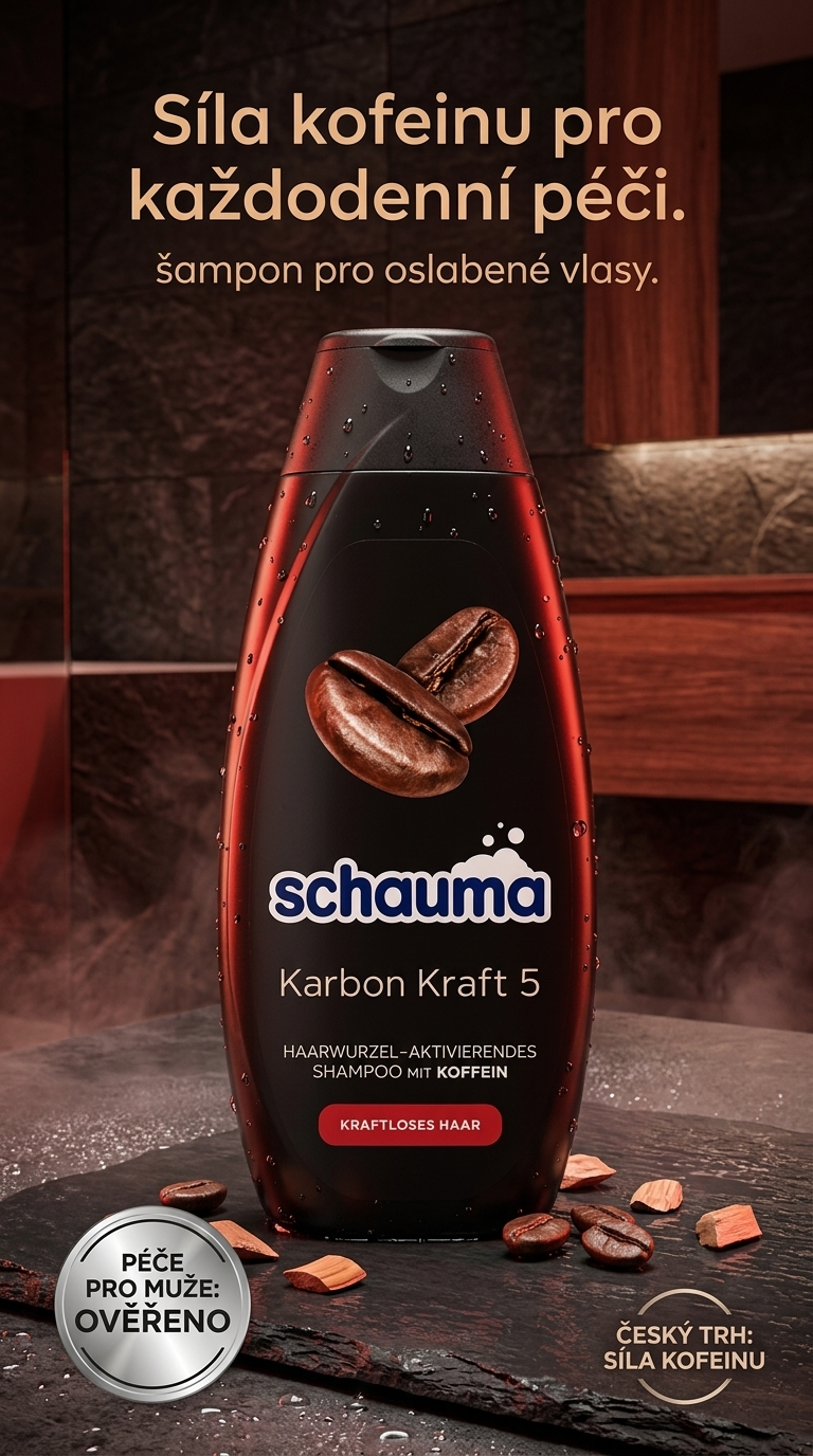 Schauma Karbon Kraft 5 - lifestyle poster