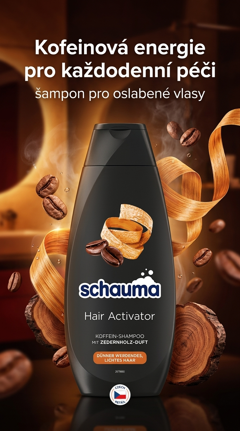 Schauma Hair Activator - lifestyle poster