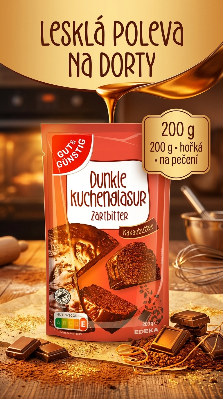 G&G čokoládová poleva - lifestyle poster