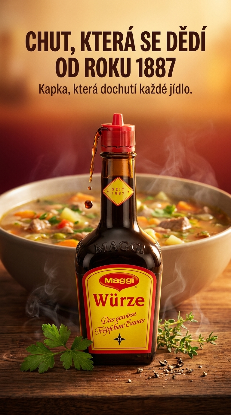 Maggi Würze tekuté koření - lifestyle poster