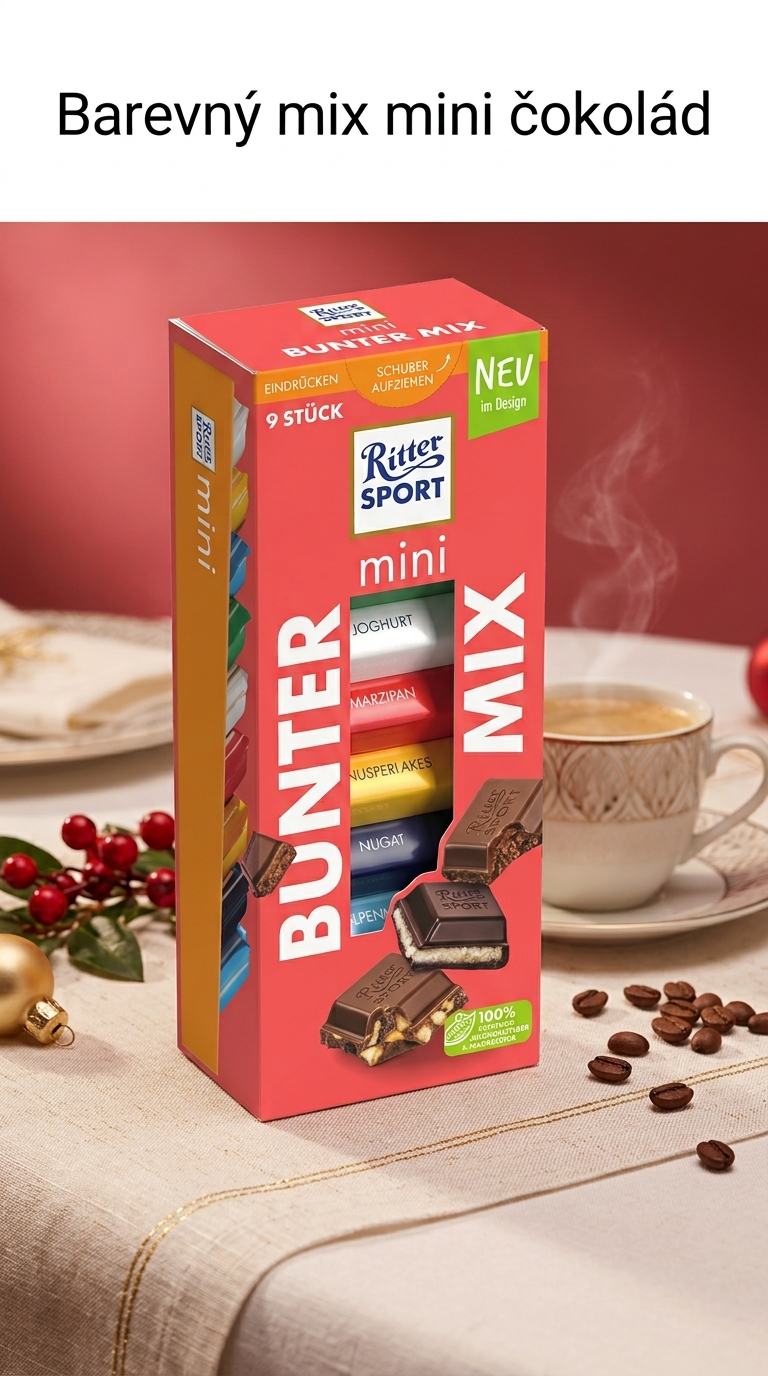 Ritter Sport mini Bunter Mix - lifestyle poster