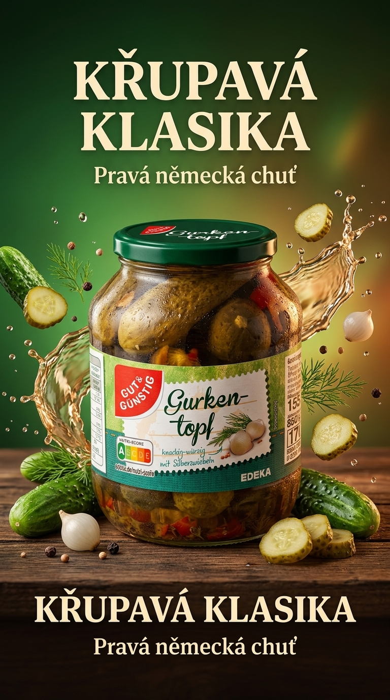 G&G Hrnec plný okurek 1,55 kg - lifestyle poster