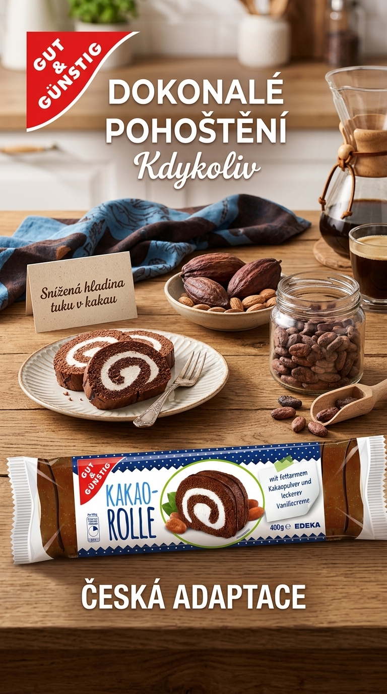 G&G kakaová roláda - lifestyle poster