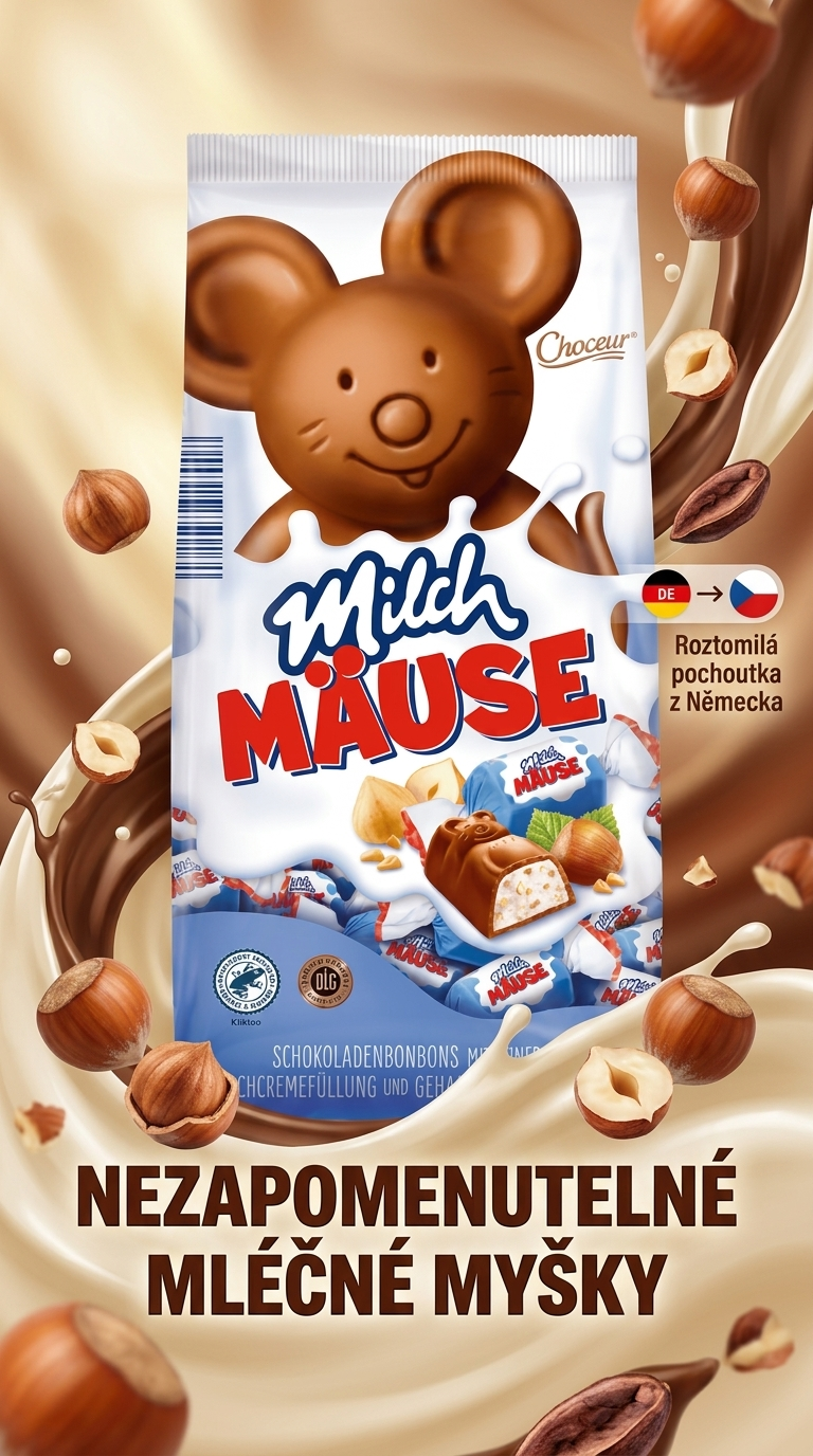Choceur Mléčné myšky - lifestyle poster