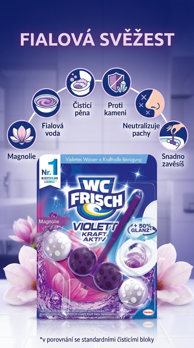 WC Frisch Magnolie - mobilní infografika