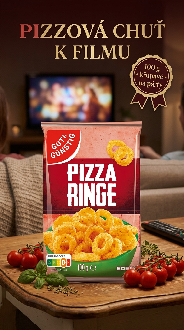 G&G Pizza kroužky - lifestyle poster
