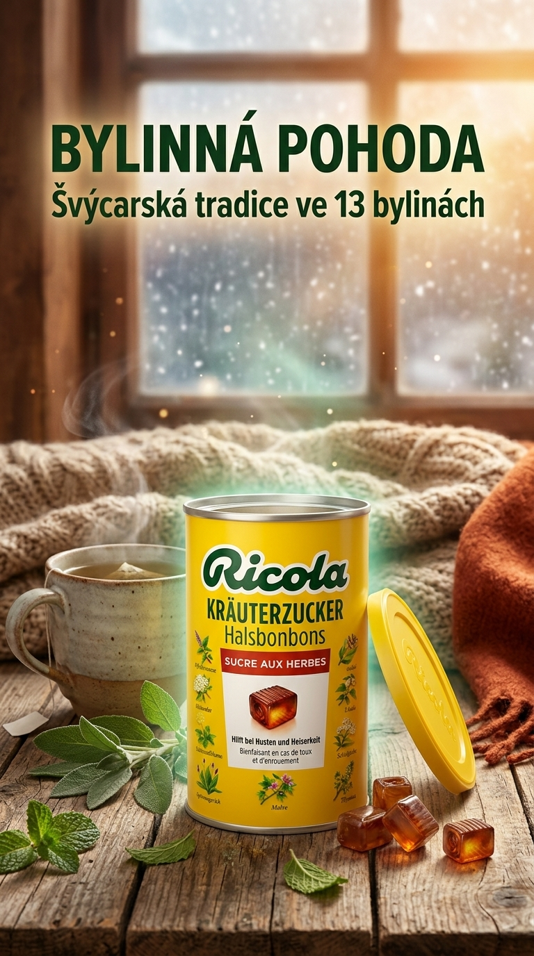Ricola bylinné bonbóny Original - lifestyle poster