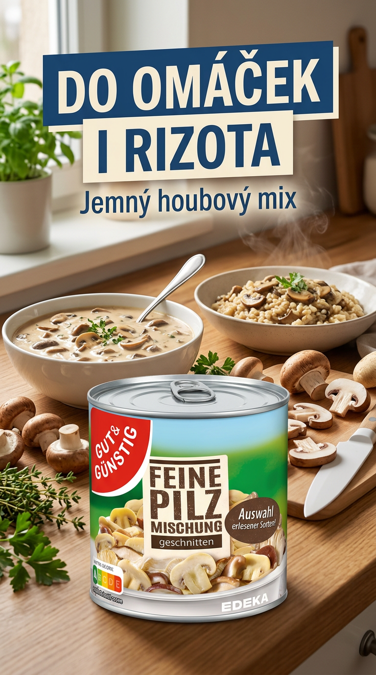 G&G jemný houbový mix - lifestyle poster