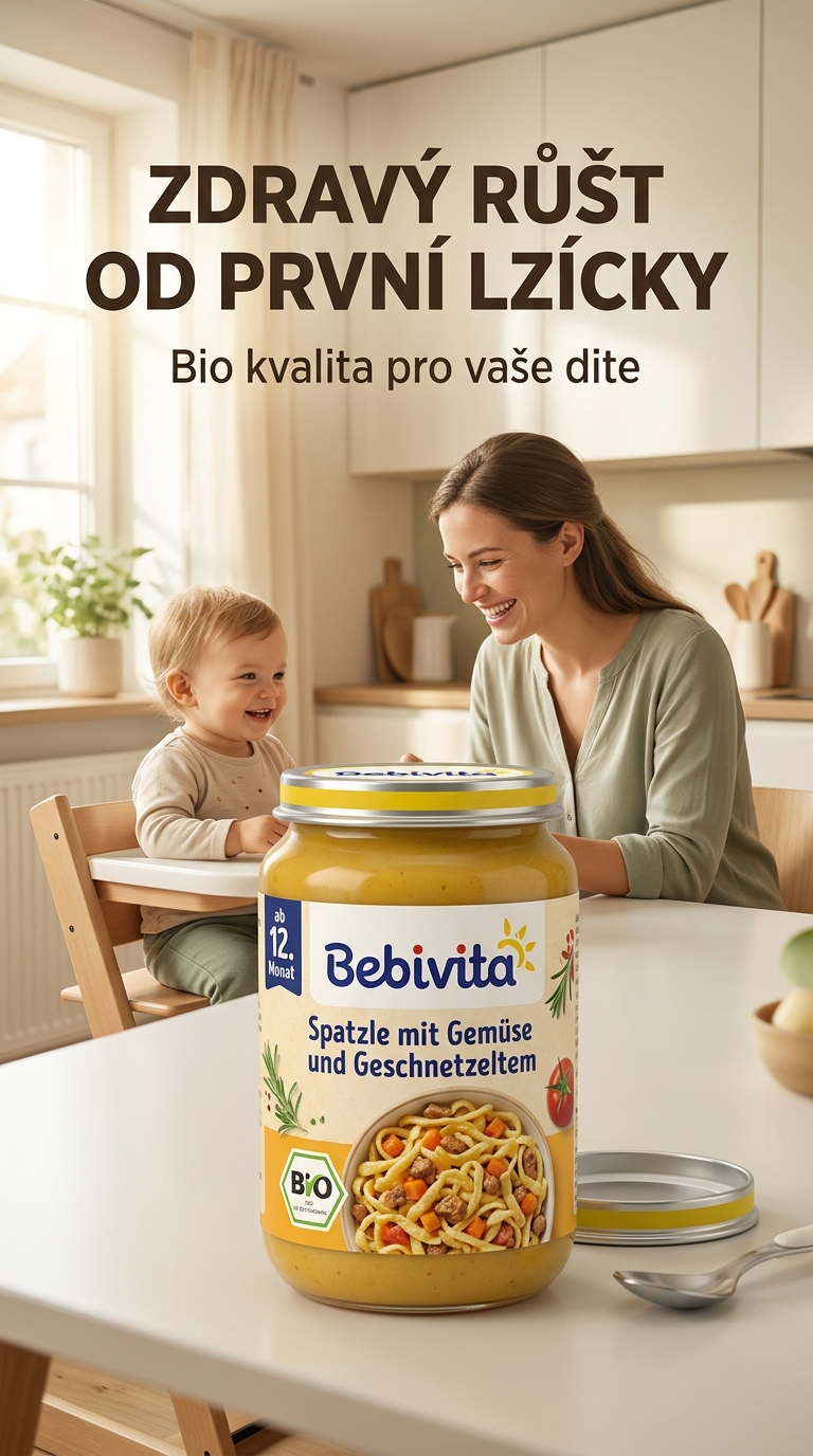 Bebivita 12+ Bio špecle - lifestyle
