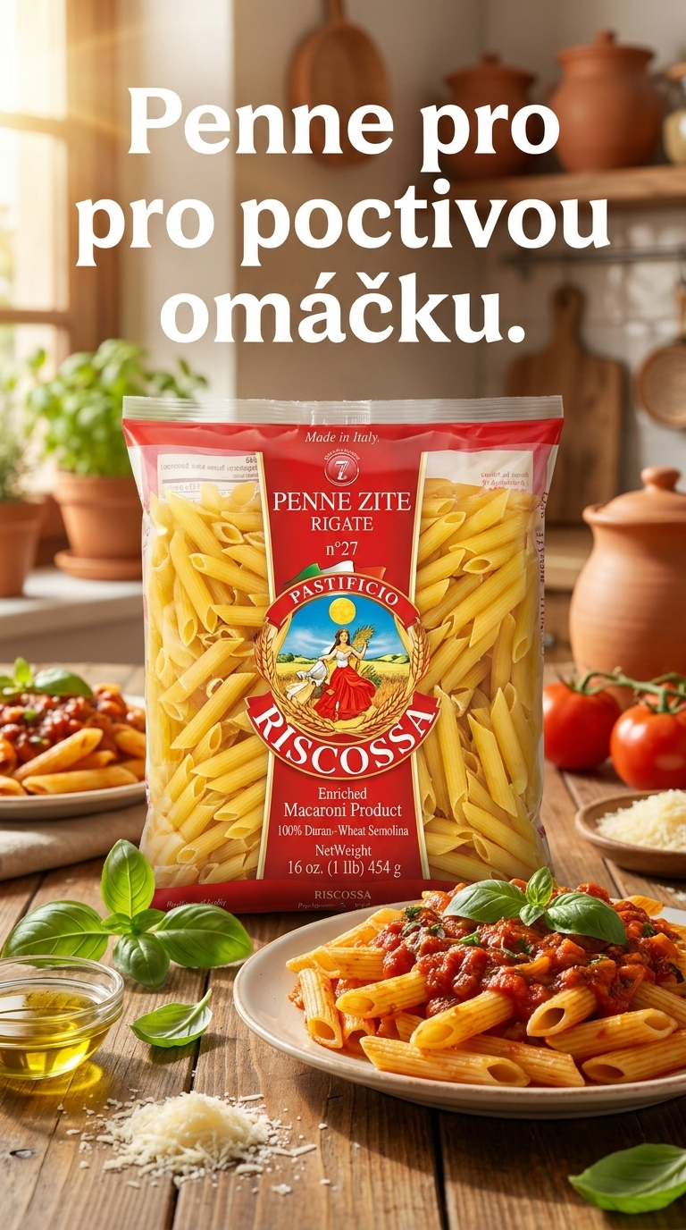Riscossa Penne Zite Rigate - lifestyle poster