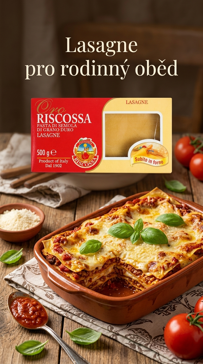 Riscossa Lasagne di semola - lifestyle poster