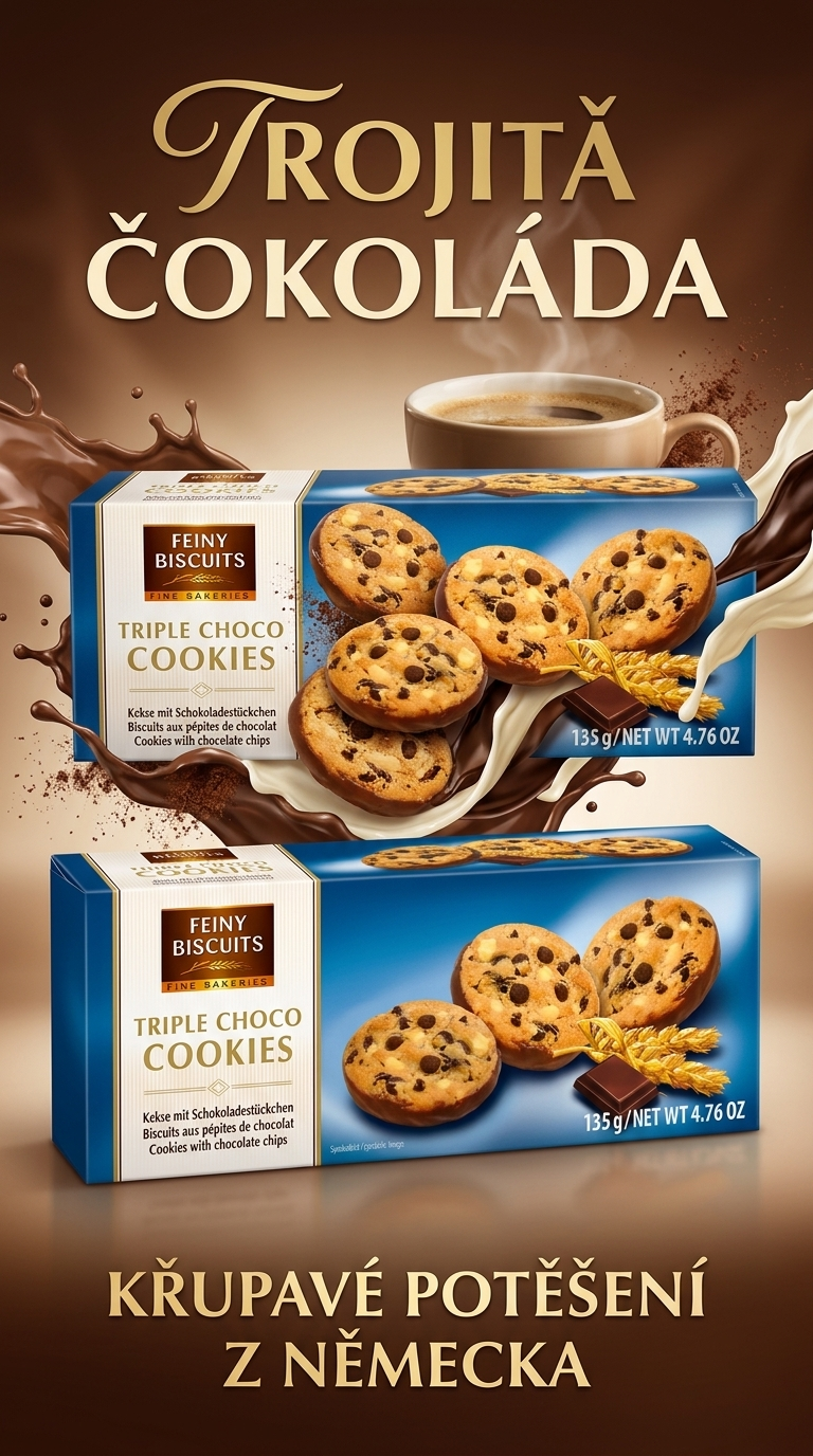 Feiny Biscuits Triple choko Cookies - lifestyle poster