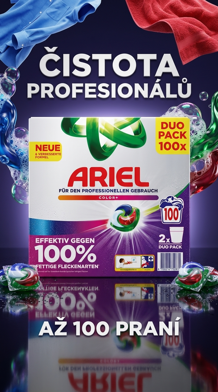 Ariel Professional kapsle Color - reklamní poster