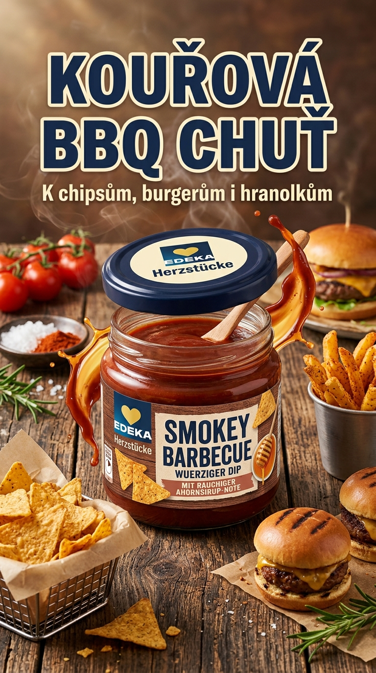 Edeka Dip Smokey Barbecue omáčka 245 ml - lifestyle poster