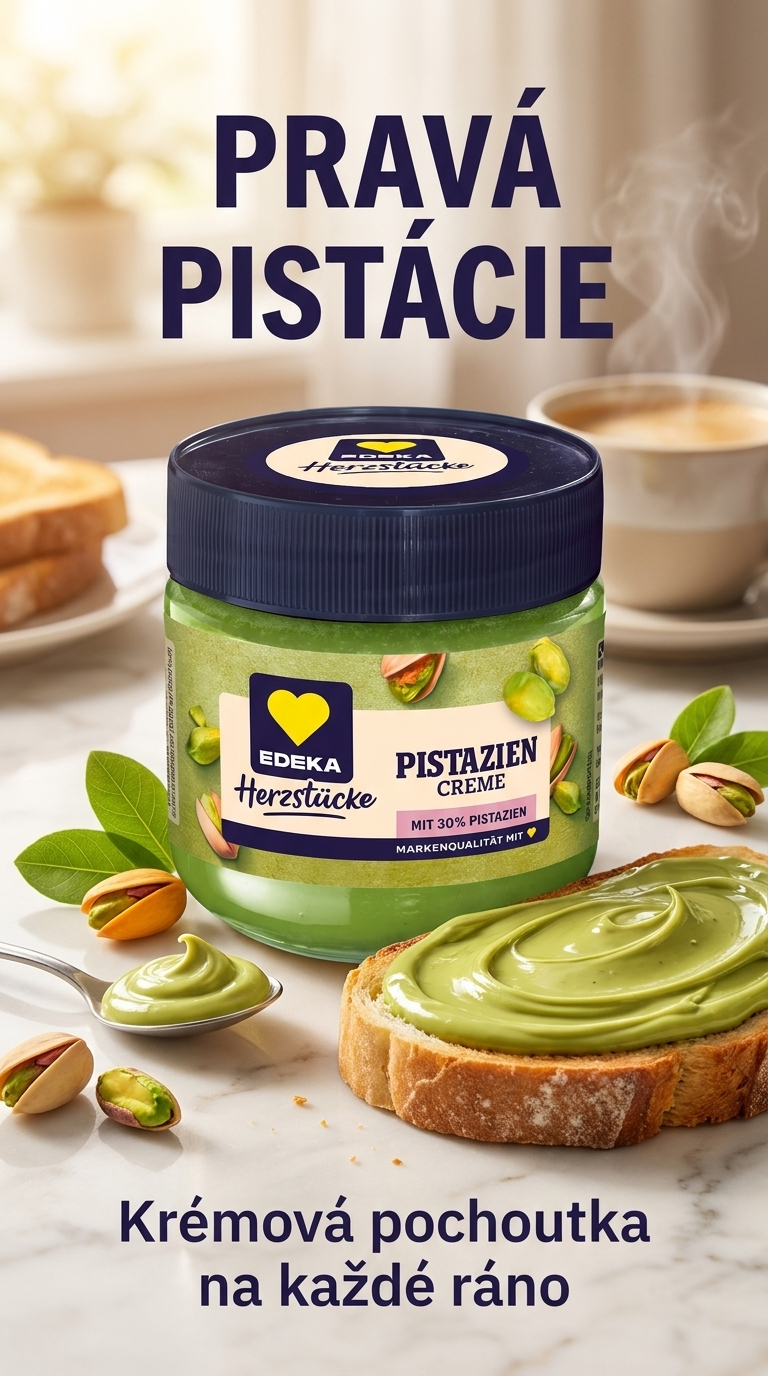Edeka Pistáciový krém 200 g - lifestyle poster