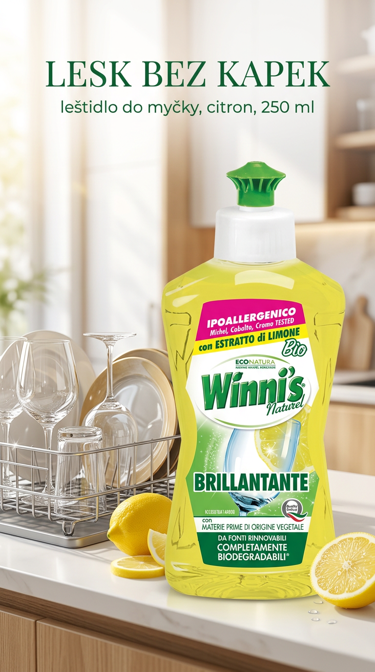 Winni's Brillantante leštidlo do myčky - lifestyle poster