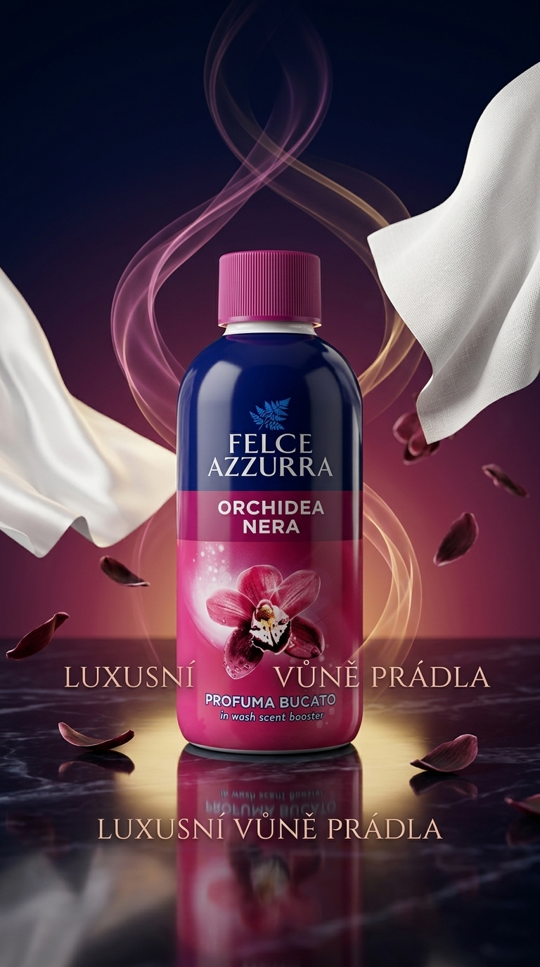 Felce Azzurra Orchidea Nera parfém na prádlo - lifestyle poster