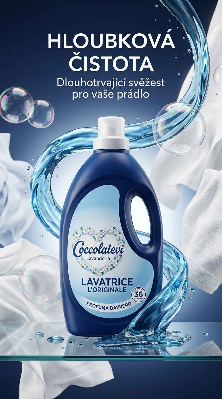 Coccolatevi Univerzální prací gel L'Originale - lifestyle poster