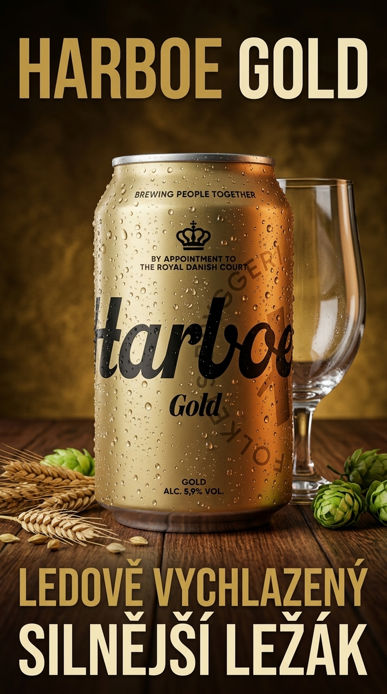 Harboe Gold - lifestyle poster