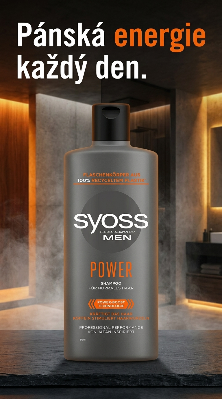Syoss Men Power - lifestyle poster
