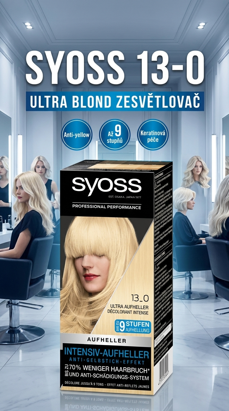 Syoss 13-0 Ultra blond - lifestyle poster