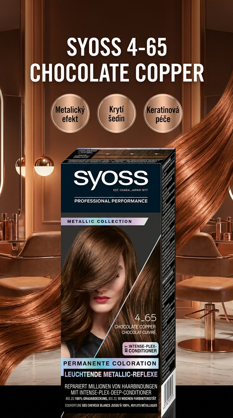 Syoss 4-65 Chocolate Copper - lifestyle poster