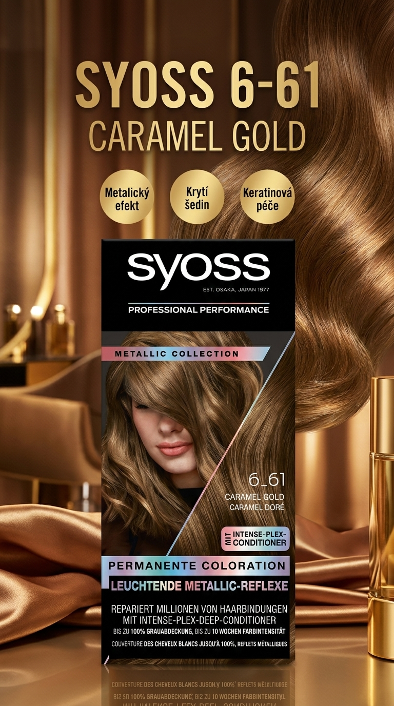 Syoss 6-61 Caramel Gold - lifestyle poster