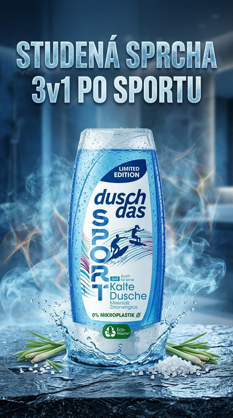 Duschdas Studená sprcha - lifestyle poster