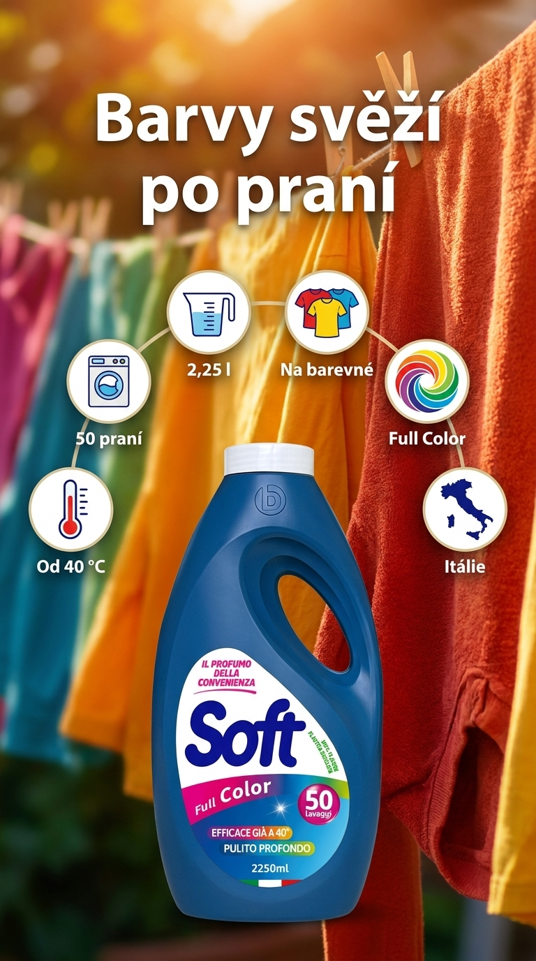 Soft Full Color - mobilní infografika