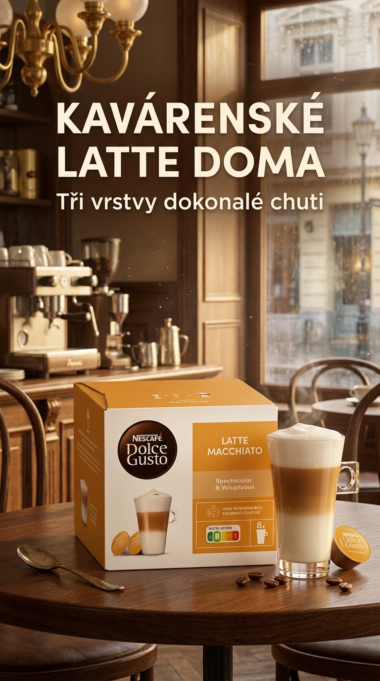 Nescafé Dolce Gusto Latte Macchiato - lifestyle poster
